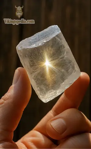 Cristal mostrando refracción de la luz