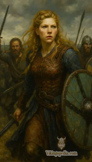 Lagertha en campo de batalla
