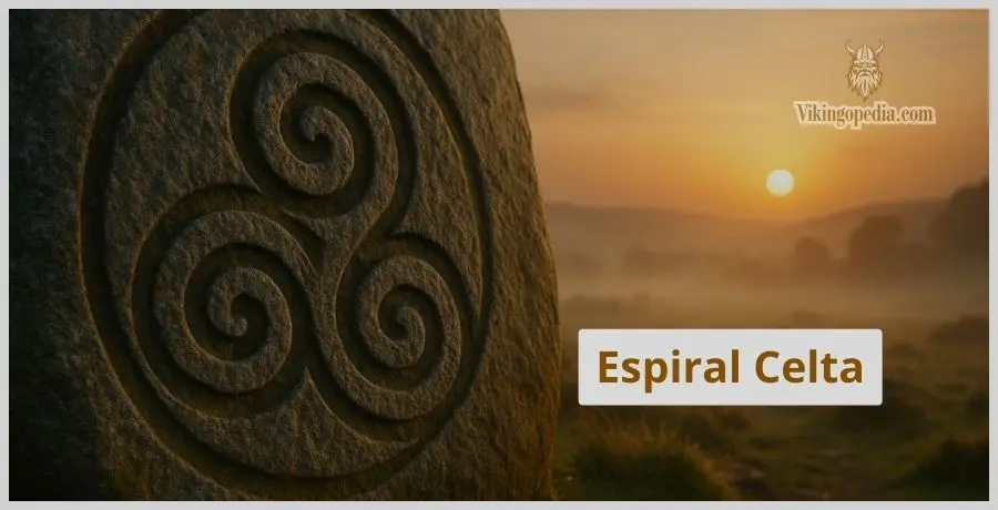 símbolo celta espiral