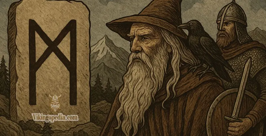 La runa Mannaz en la mitología nórdica y la tradición vikinga