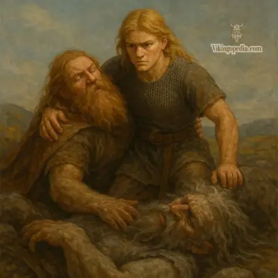 magni levanta a thor tras batalla con hrungnir
