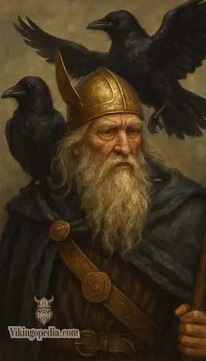 quiénes son huginn y muninn cuervos de odín
